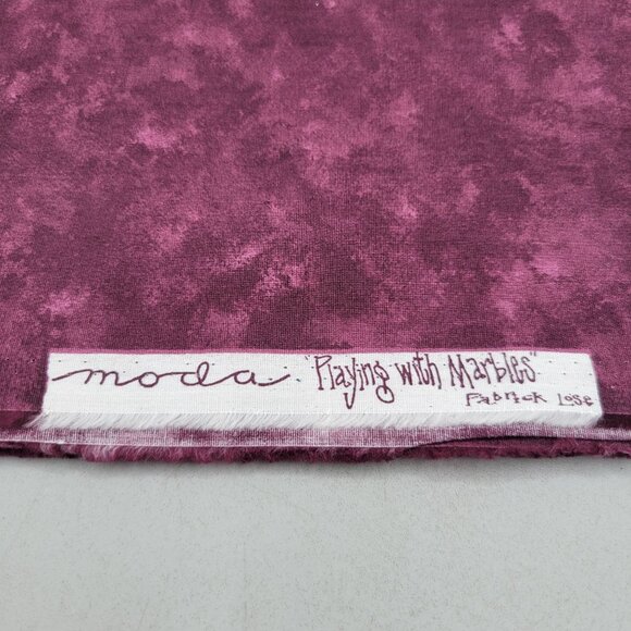 Moda Playing With Marbles Cotton Fabric Purple Marble Design 1 Yard - Picture 3 of 3